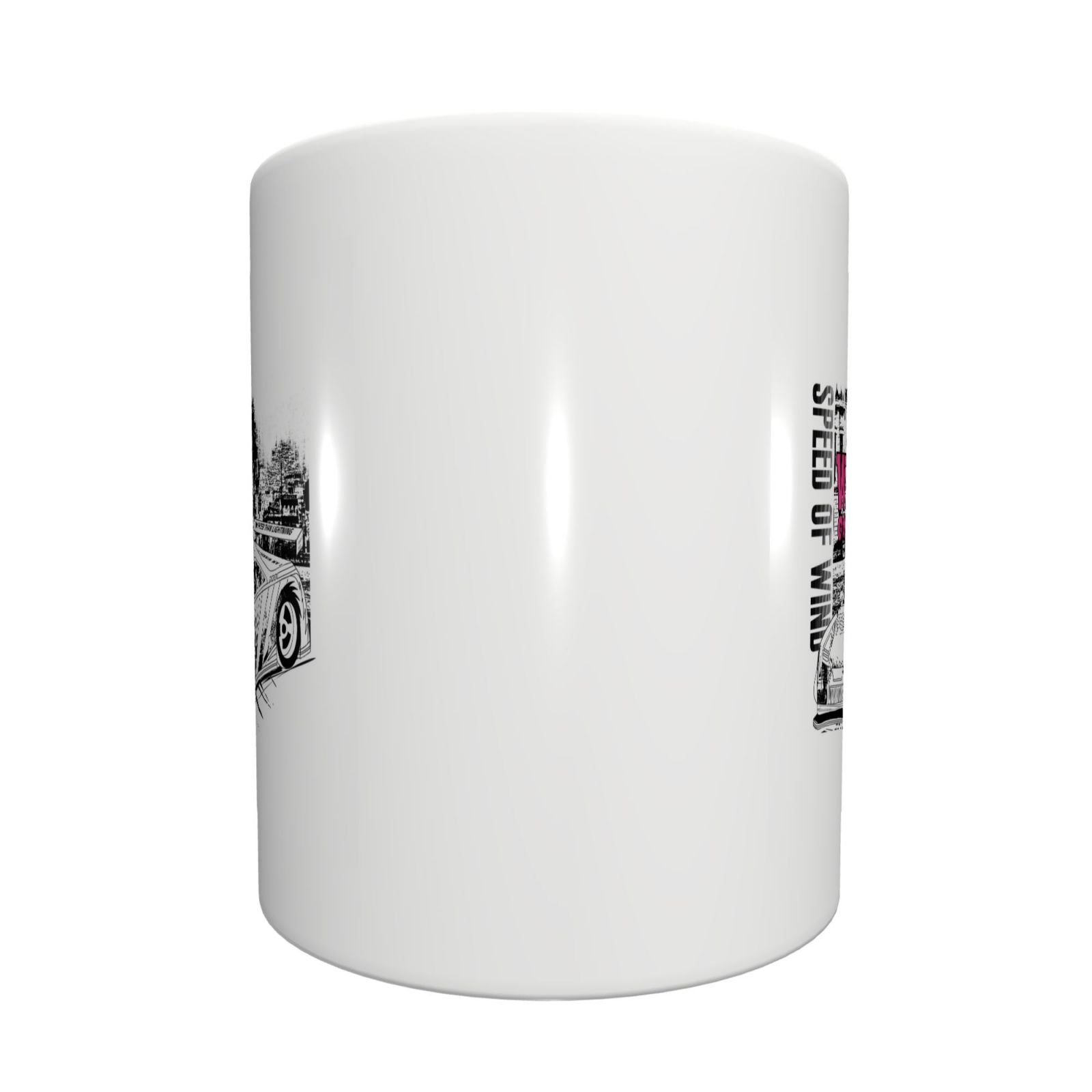 Black And White Silhouette Car - Image 4