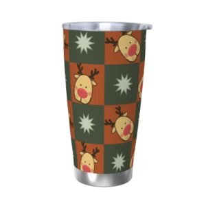 678205399-Straw Three-piece Set-9 Christmas,Elk