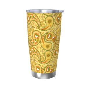 678205735-Straw Three-piece Set-9 Paisley Pattern